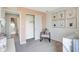 Charming Bedroom features a closet, stylish wall decor, and cozy rocking chair for a comfortable atmosphere at 3730 Cantebury Dr, Franklin, IN 46131