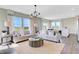 Bright and spacious living room with large windows and stylish neutral decor at 3730 Cantebury Dr, Franklin, IN 46131