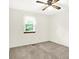 Bedroom with carpeted floor, ceiling fan and a window with blinds at 374 S Baldwin St, Bargersville, IN 46106