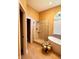 Well-lit bathroom featuring a walk-in shower with neutral tile and a standalone tub at 5190 Pursel Ln, Carmel, IN 46033