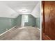 Bedroom with carpet and two-tone paint at 5840 Brouse Ave, Indianapolis, IN 46220