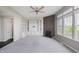 Living room with fireplace and custom built-ins at 6101 Hardwick Dr, Whitestown, IN 46075