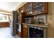 Updated kitchen with stainless appliances and lots of cabinets at 6334 Teak Ct, Indianapolis, IN 46217