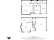 A comprehensive floor plan of the two-story home, with detailed layouts for both levels at 774 Chapel Pines W Dr, Indianapolis, IN 46234