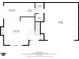 Detailed floor plan showcasing the home's layout, kitchen, living room, dining, bath, and garage at 774 Chapel Pines W Dr, Indianapolis, IN 46234