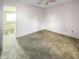 Bedroom featuring neutral carpet, and a ceiling fan at 817 Timber Creek Dr, Indianapolis, IN 46239