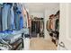 Spacious walk-in closet offering ample storage space and organization at 8745 Providence Dr, Fishers, IN 46038