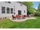 Well-maintained patio with comfortable seating, perfect for outdoor relaxation and entertaining at 8745 Providence Dr, Fishers, IN 46038