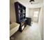 Laundry room with newer washer and dryer unit, built-in storage, and utility sink at 1050 Windsor Estates Ct, Westfield, IN 46074