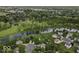 Overhead view of a picturesque community nestled beside a tranquil river at 1119 Albemarle Cir, Noblesville, IN 46062