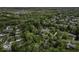 An aerial view of a green community and treescapes from above at 1119 Albemarle Cir, Noblesville, IN 46062