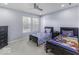 Bedroom with two beds and carpet at 1119 Albemarle Cir, Noblesville, IN 46062