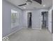 Bedroom featuring neutral carpet, closet and ceiling fan at 1119 Albemarle Cir, Noblesville, IN 46062