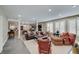 Spacious living area boasts a fireplace, open layout, and stylish furnishings for comfortable living at 11508 Willow Ridge Dr, Zionsville, IN 46077
