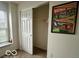 Neat closet with shelving, hanging storage and decor adding character to this functional and organized space at 1287 Northcraft Ct, Franklin, IN 46131