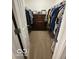 Spacious walk-in closet featuring an organizing system to maximize space and storage at 1287 Northcraft Ct, Franklin, IN 46131