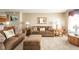 Inviting living area with soft carpet and neutral décor at 143 Asbury Dr # 86A, Anderson, IN 46013