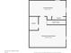 Detailed basement floor plan showcasing the layout of the entertainment and laundry rooms at 1709 E Loretta Dr, Indianapolis, IN 46227