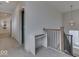 Hallway space with a cozy built-in desk and stylish pendant lighting at 17346 Newton Main St, Westfield, IN 46074