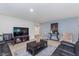Cozy living room with comfortable furniture, stylish decor, and plenty of space for relaxation and entertainment at 17949 Scout Ln, Westfield, IN 46074