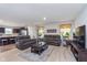 Spacious living room with comfortable seating and modern decor, creating an inviting atmosphere for relaxation at 17949 Scout Ln, Westfield, IN 46074