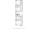 Second floor plan featuring bedrooms, walk-in closets, baths, primary bath, hall, and primary bedroom at 2016 Central Ave, Indianapolis, IN 46202