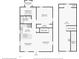 Floorplan featuring kitchen, dining room, living room, bedroom, and bath at 2025 E Broadway St, Fortville, IN 46040