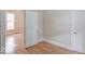 Cozy bedroom with hardwood floors and natural light from a window at 2154 Barth Ave, Indianapolis, IN 46203