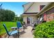Cozy patio with comfortable seating, perfect for enjoying the outdoors at 4505 Stratford Dr, Anderson, IN 46013