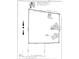 Survey map showing the boundaries and layout of the property, including the location of buildings and roadways at 455 E Main St, Danville, IN 46122