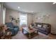 Cozy living room with neutral walls, hardwood floors, and a comfortable seating arrangement with natural light at 5119 Ralston Ave, Indianapolis, IN 46205
