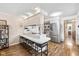 Kitchen with breakfast bar, modern appliances, and ample counter space at 5312 Larita Ln, Anderson, IN 46017