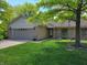 Charming single-story home with a well-maintained lawn and attached two-car garage at 5361 Carnoustie Cir, Avon, IN 46123