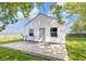 Outbuilding with a simple deck, chairs, and a functional design at 5855 S 25 W, Lebanon, IN 46052