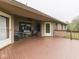 Wooden deck with outdoor seating and view of the yard at 6494 N Baltimore Rd, Monrovia, IN 46157