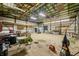 Open outbuilding interior offering lots of storage space and natural light at 680 Unity Church Rd, Morgantown, IN 46160