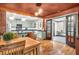 Elegant dining area with hardwood floors, an open layout, and easy access to the adjacent kitchen at 695 W Clinton St, Danville, IN 46122