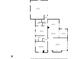 Detailed floor plan showcasing the layout of the home's second floors at 695 W Clinton St, Danville, IN 46122
