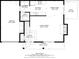 Detailed floor plan showcasing the layout of the home's living room, kitchen, bedrooms, and outdoor spaces at 8980 Cinnebar Dr, Indianapolis, IN 46268
