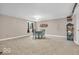 Finished basement featuring a table and chairs, perfect for entertaining and additional living space at 9712 Brooks Dr, McCordsville, IN 46055
