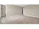Spacious main bedroom with neutral carpet and walk-in closet provides a tranquil retreat at 9712 Brooks Dr, McCordsville, IN 46055