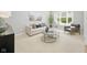Inviting living room featuring a large window, neutral decor, and carpeted floors at 13094 Overview Dr # 5D, Fishers, IN 46037