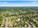 Beautiful aerial shot of a neighborhood surrounded by mature trees and manicured lawns on a sunny day at 1783 Trillium Ct, Avon, IN 46123