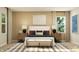 Serene bedroom with a cozy bed and ample natural light at 19473 Boulder Brook Ln, Westfield, IN 46074