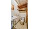 Small bathroom featuring a toilet and sink at 2221 Station St, Indianapolis, IN 46218