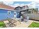 Lovely patio with outdoor seating and a cozy fire pit, perfect for backyard gatherings at 253 E Minnesota St, Indianapolis, IN 46225