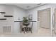 Breakfast nook with tile flooring, and nearby laundry area at 2726 Reflection Way, Greenwood, IN 46143