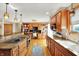 Well-equipped kitchen with custom cabinetry, modern lighting, and plenty of counter space at 2769 S 800 W, Indianapolis, IN 46239