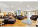 Spacious living area with hardwood floors, comfortable seating, and plenty of natural light, creating a welcoming ambiance at 2769 S 800 W, Indianapolis, IN 46239