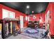 Basement featuring a work space and plenty of music storage at 3162 Hazel Foster Dr, Carmel, IN 46033